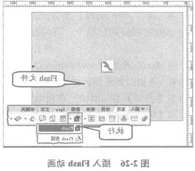 插入Flash动画